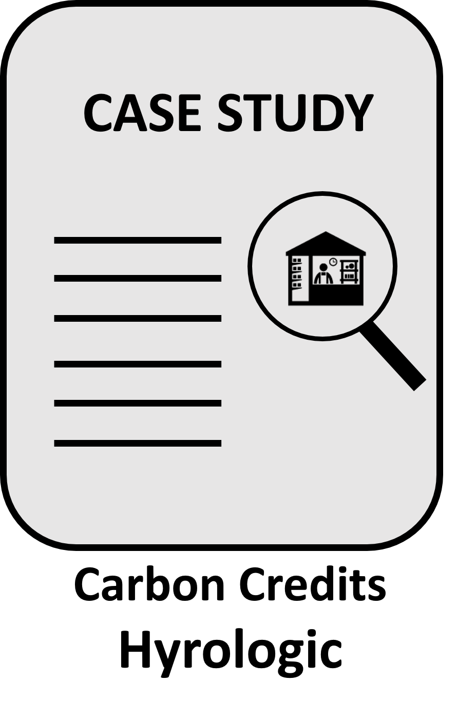 Carbon credits hydrologic case study