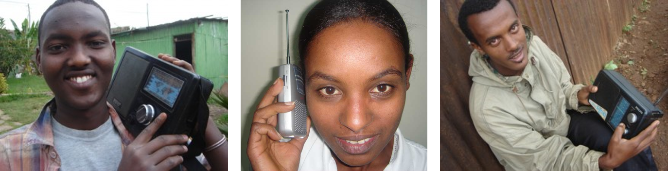 Radio - a medium that can be used almost anywhere nowadays. Source: RADIO FOR DEVELOPMENT (2010)