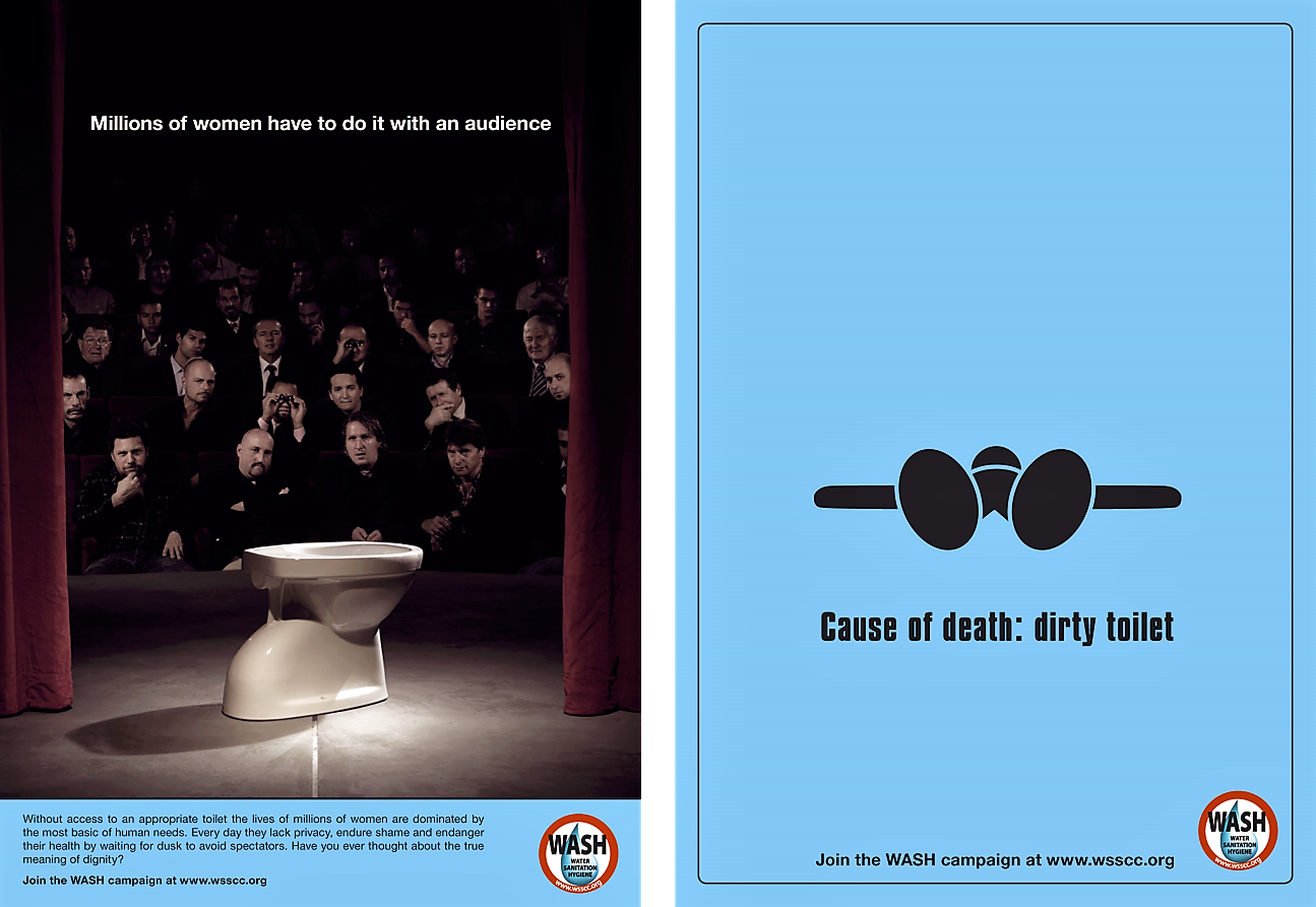 Awareness posters of the World Water Day 2008. Source: WSSCC (2008)
