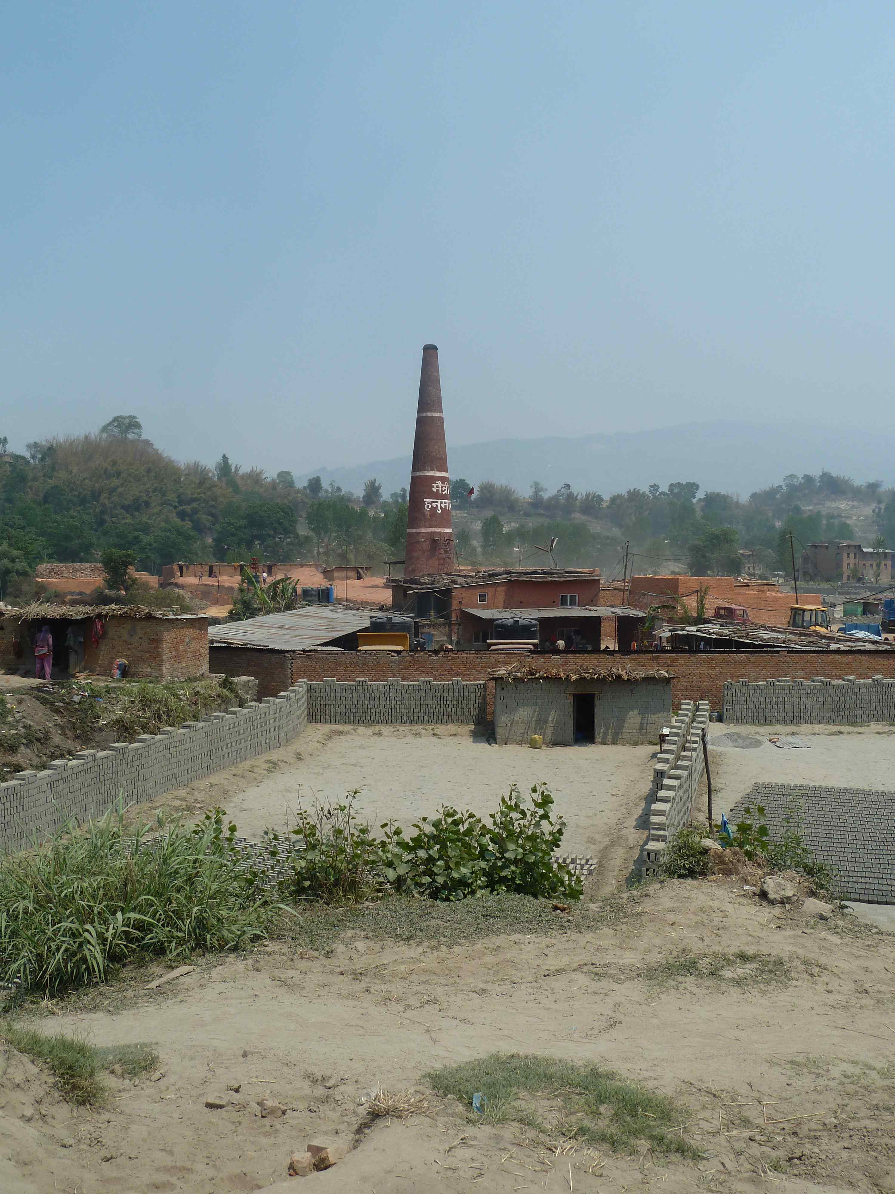 Brick kiln in the Kathmandu Valley. Source: Antenna (2017)