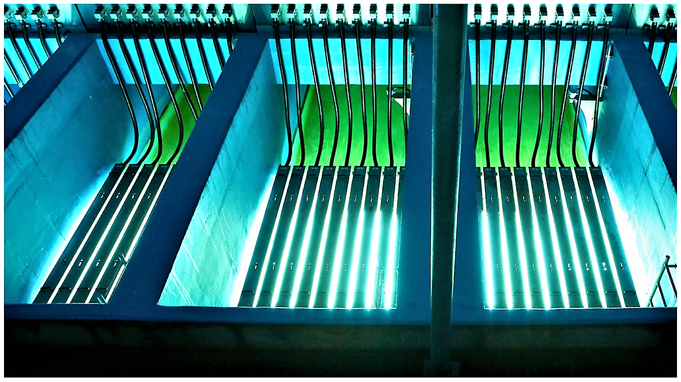UV disinfection tank. Source: NEOTEC UV INC. (2012)