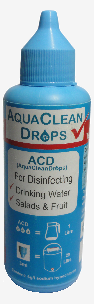 Aspirational packaging of AquaCleanDrops 