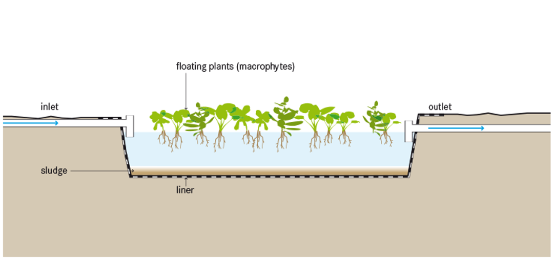 Floating Plant Pond. Source: TILLEY et al. (2014)											